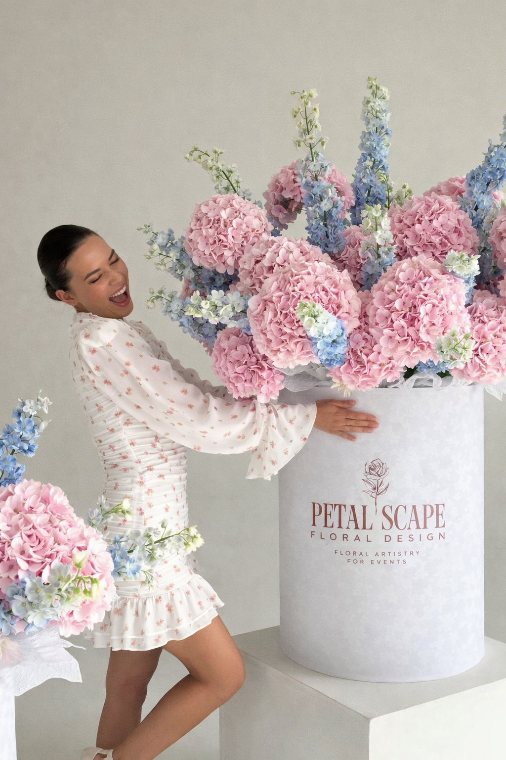 Petalscape luxury floral brand identity