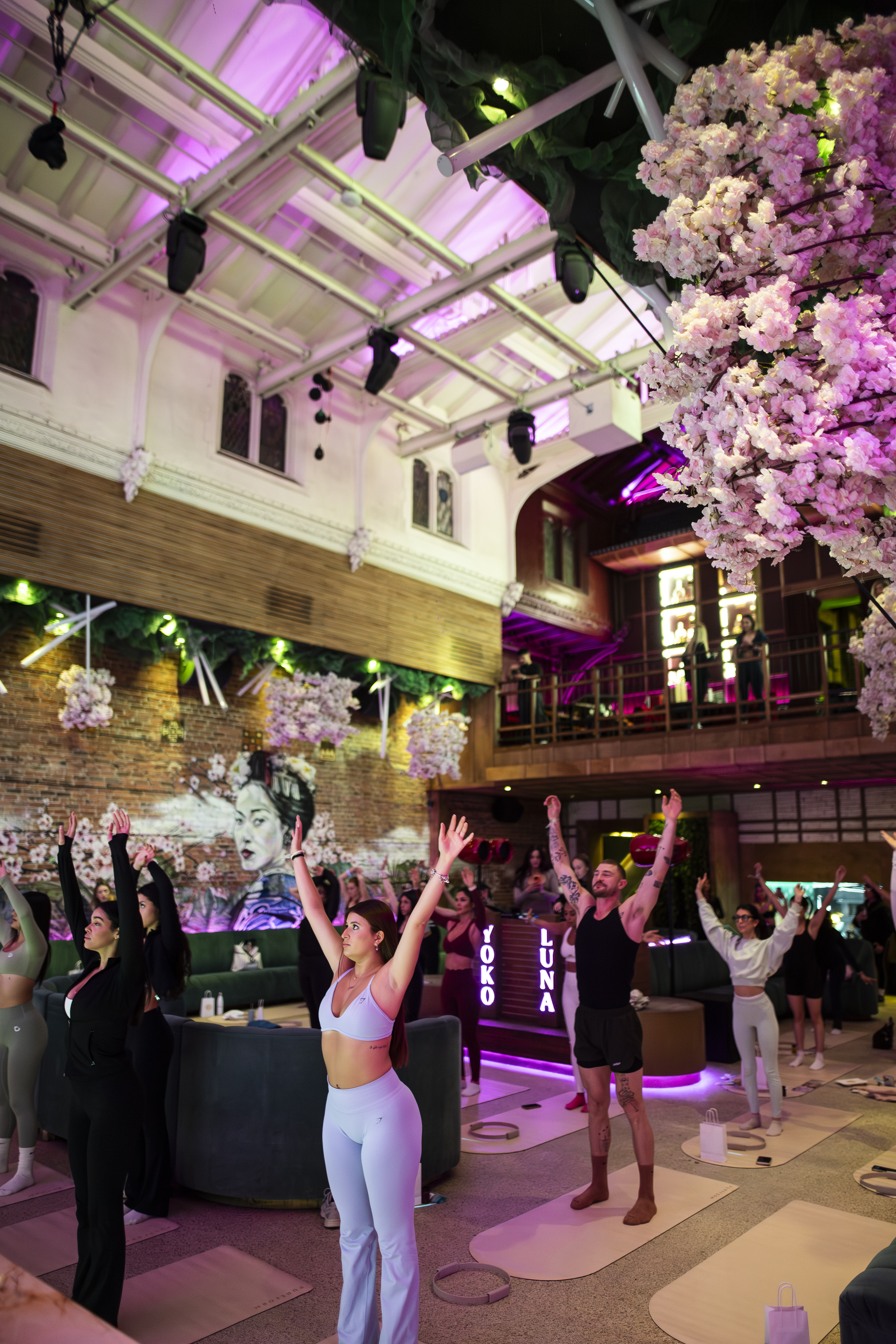 Yoko Luna event crowd